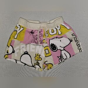 Zara Peanuts Snoopy Woodstock Shorts 7